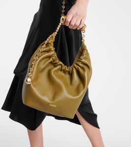 Loewe Squeeze Small leather shoulder bag