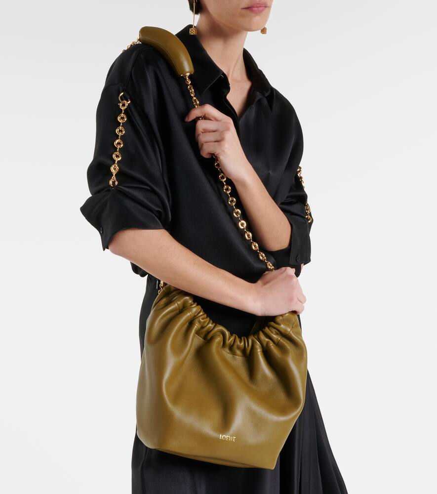 Loewe Squeeze Small leather shoulder bag