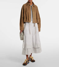 Loewe Suede bomber jacket