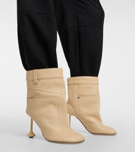 Loewe Toy leather ankle boots