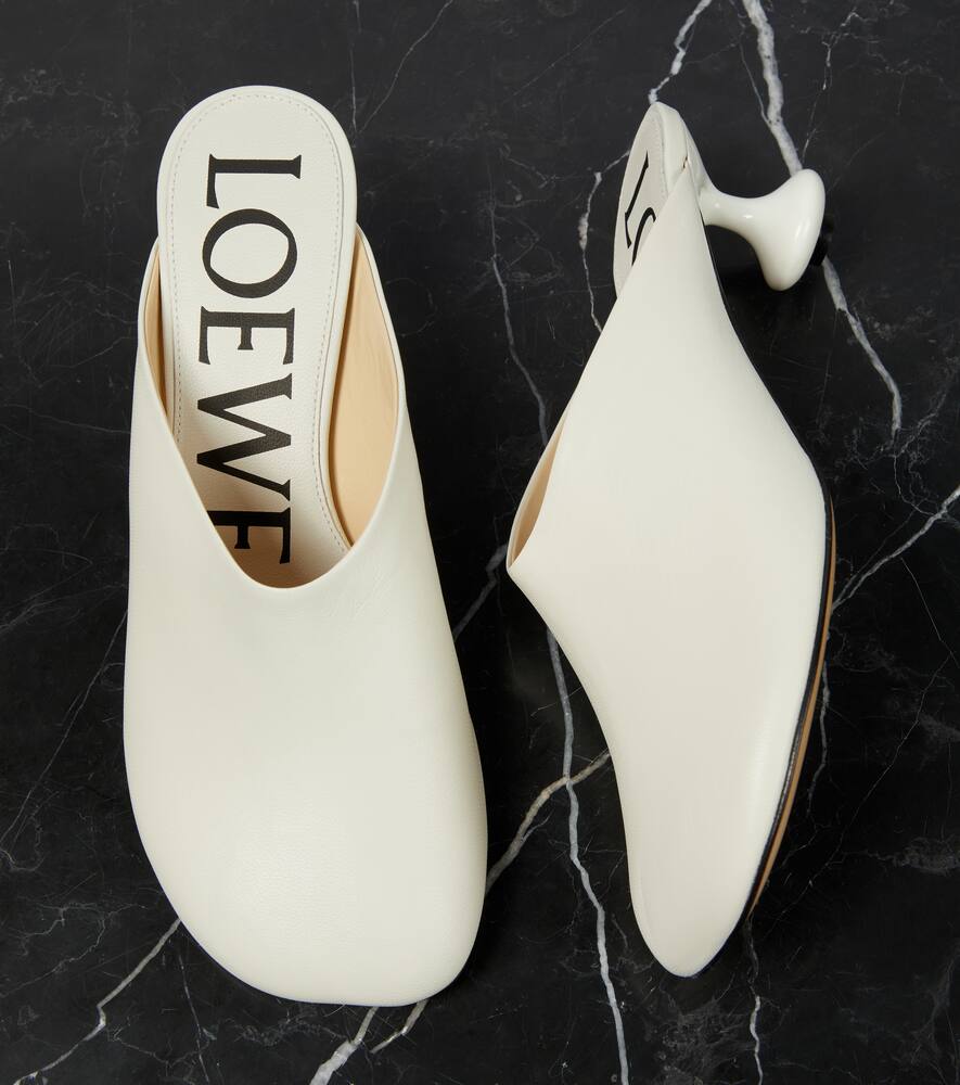 Loewe Toy leather mules
