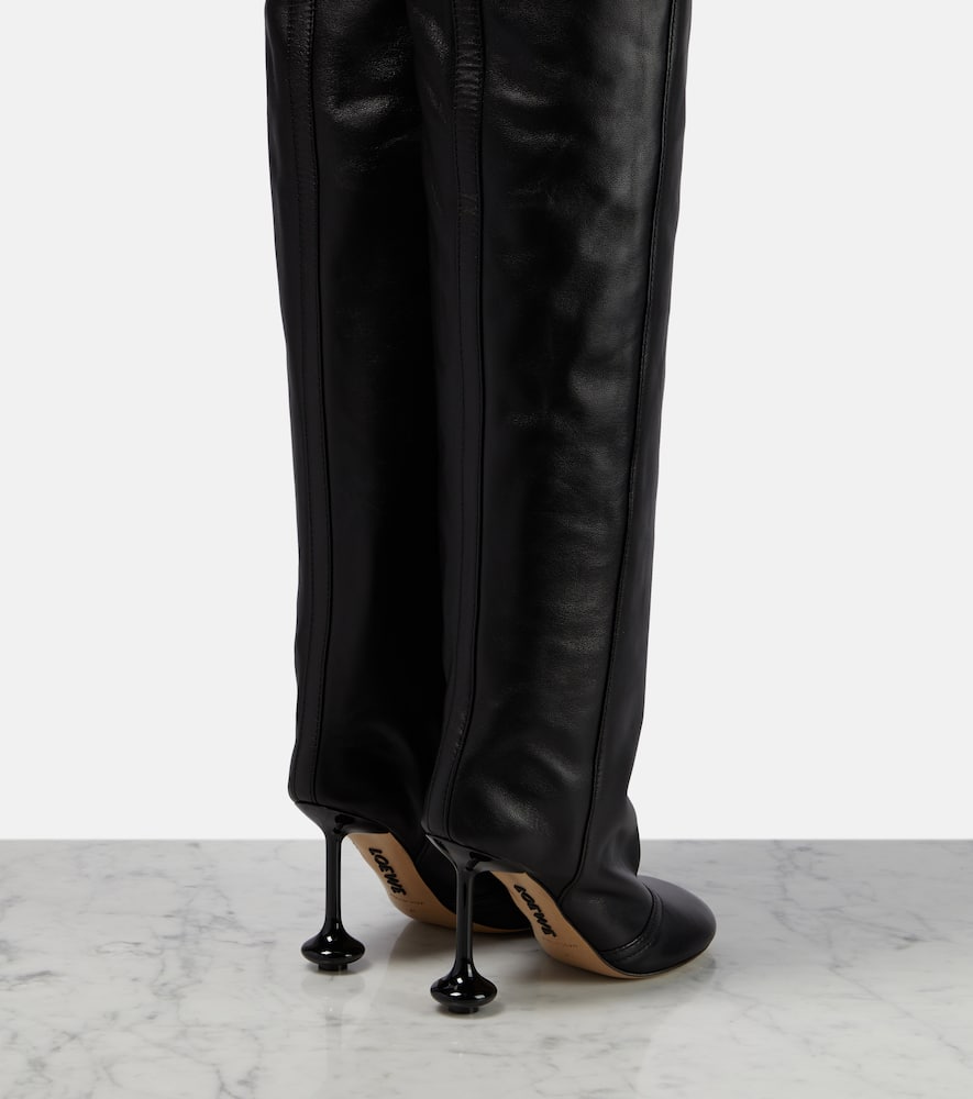 Loewe Toy leather over-the-knee boots