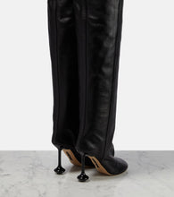 Loewe Toy leather over-the-knee boots