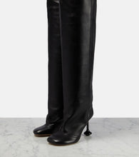 Loewe Toy leather over-the-knee boots