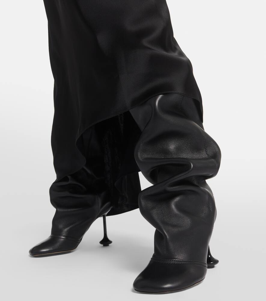 Loewe Toy leather over-the-knee boots
