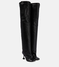 Loewe Toy leather over-the-knee boots
