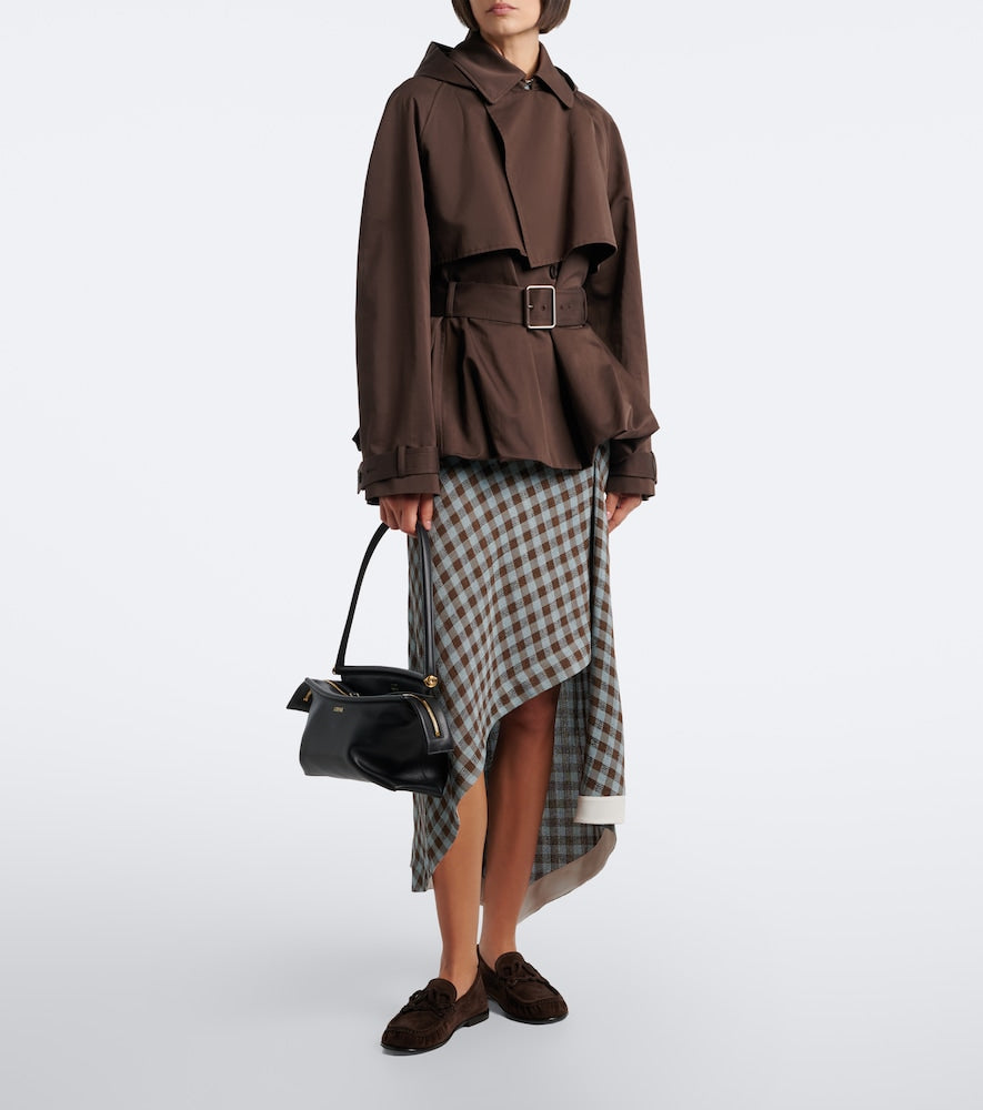 Loewe Double L suede loafers - Brown Loafers