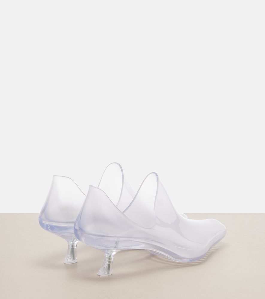 Loewe Emily PVC ankle boots in Transparent - Mid Heel Pumps
