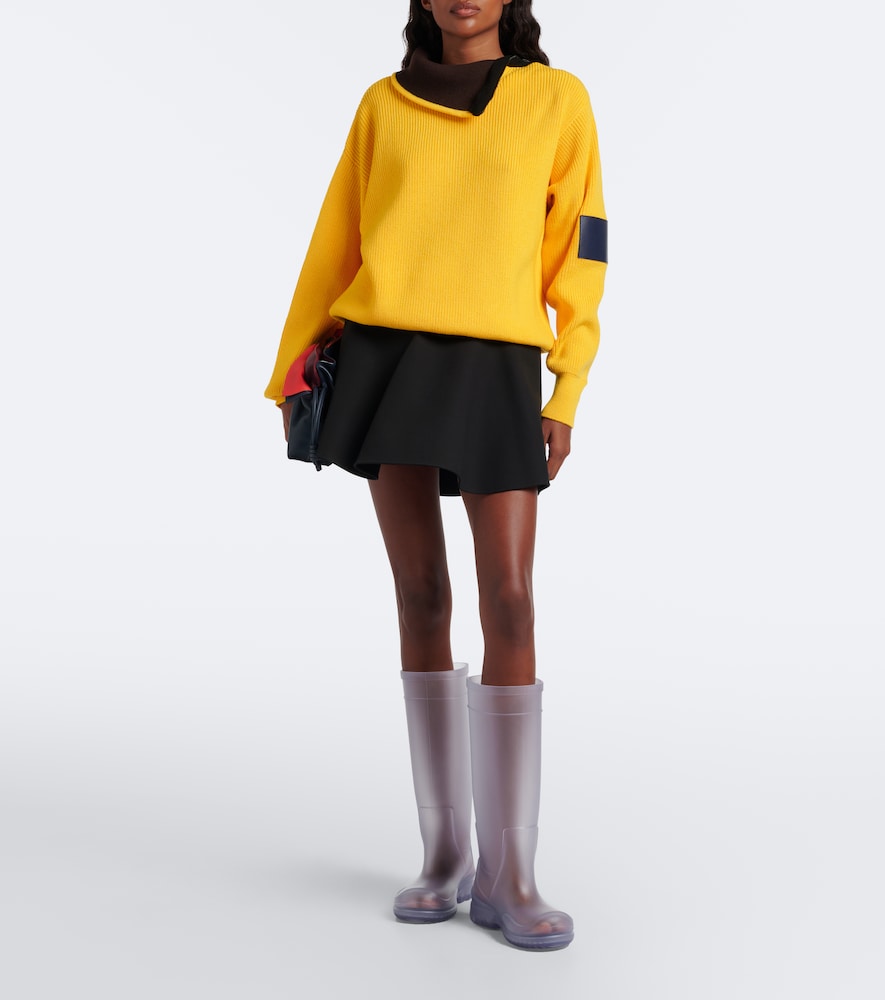 Loewe Storm rain boots in Transparent - Flat Boots