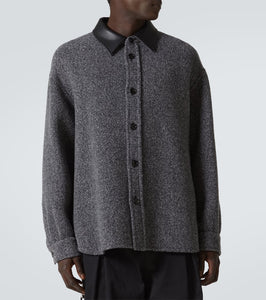 Loewe Wool and cashmere-blend overshirt