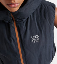 Loewe x On logo technical puffer vest