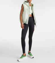 Loewe x On tie-dye technical puffer vest