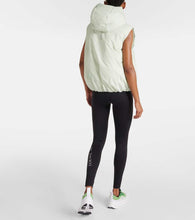 Loewe x On tie-dye technical puffer vest