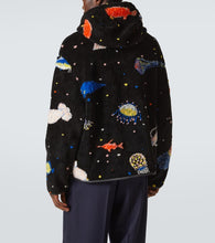 Loewe x Suna Fujita Deep Sea fleece jacket