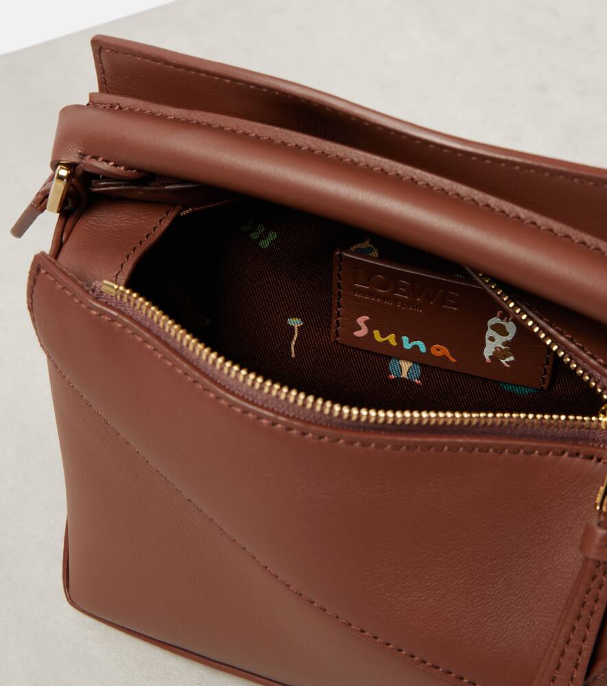 Loewe x Suna Fujita Puzzle Edge Hamster Mini crossbody bag