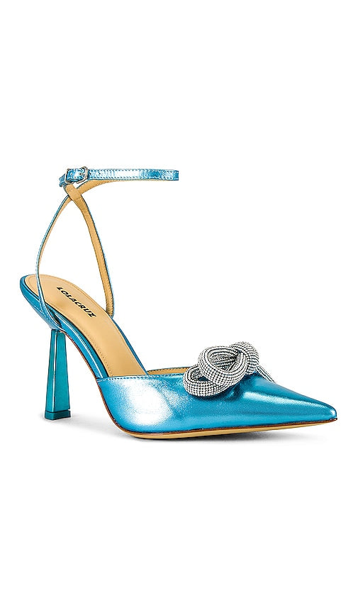 Lola Cruz Ischia Heel in Blue