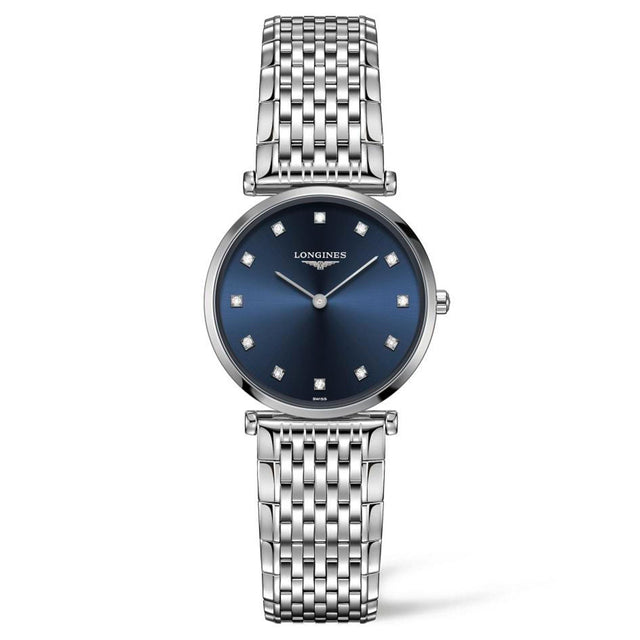 Longines La Grande Classique Diamond Dial and Stainless Steel Bracelet Watch | 29mm | L45124976