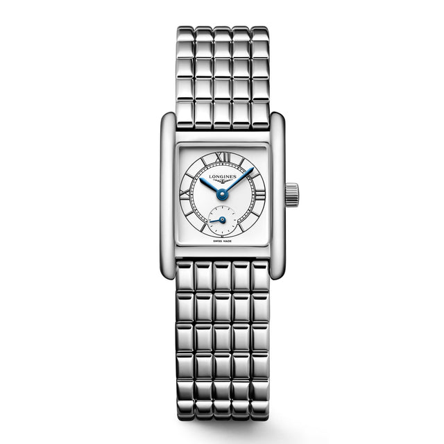 Longines Mini DolceVita Silver Dial Stainless Steel Watch | 21.50x29.00mm | L52004756