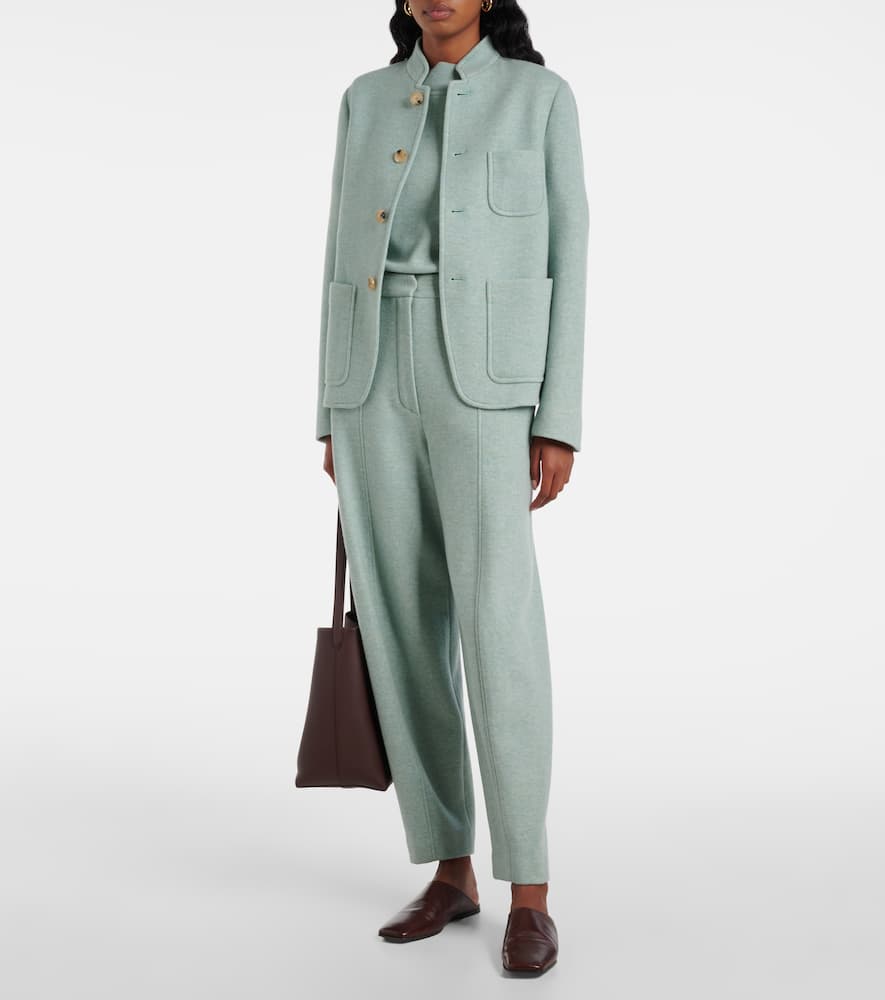 Loro Piana Alba leather mules