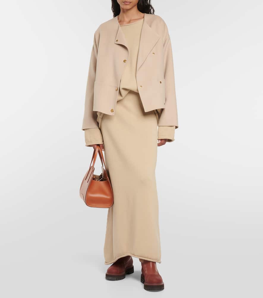 Loro Piana Asym cashmere jacket