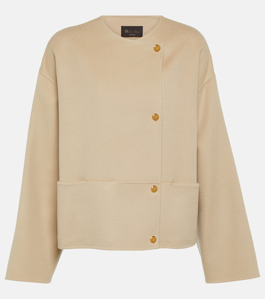 Loro Piana Asym cashmere jacket