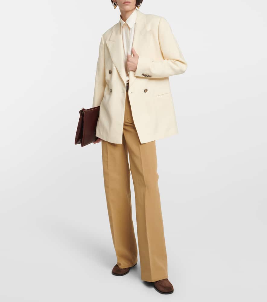 Loro Piana Aurora linen-blend blazer