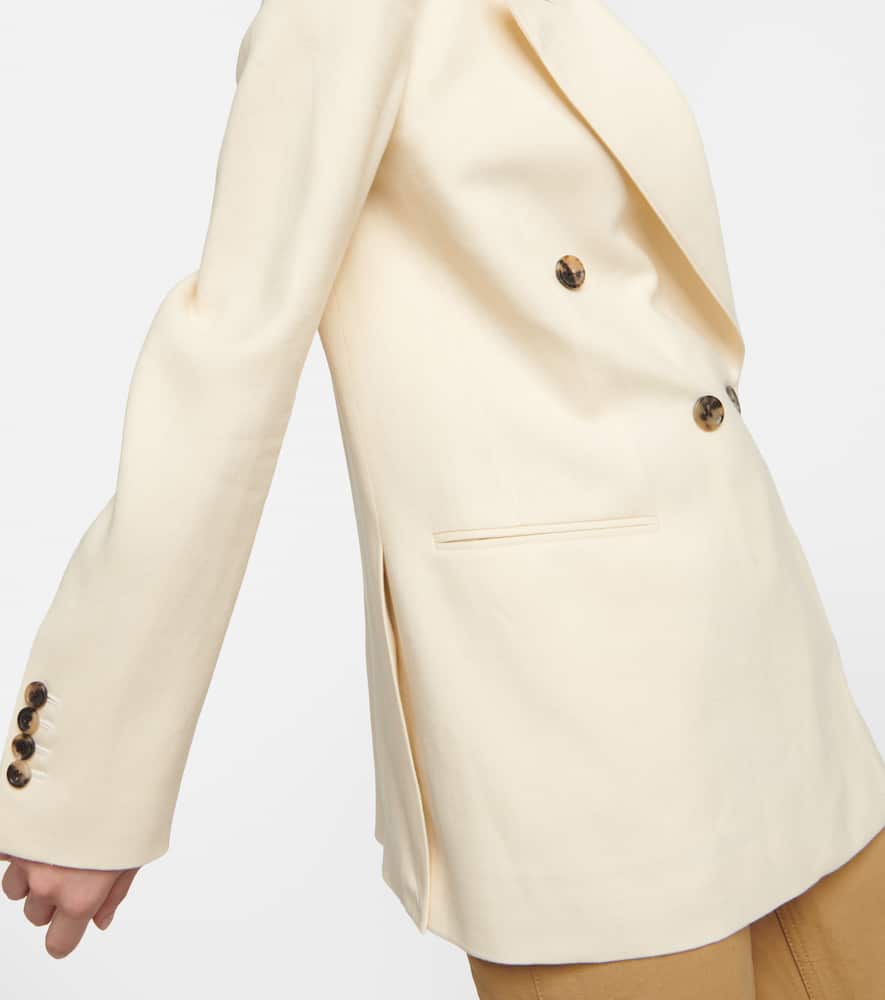 Loro Piana Aurora linen-blend blazer