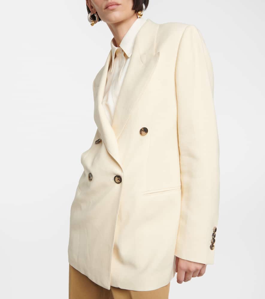 Loro Piana Aurora linen-blend blazer