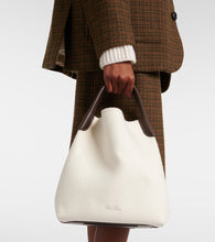 Loro Piana Bale Large cashmere bucket bag