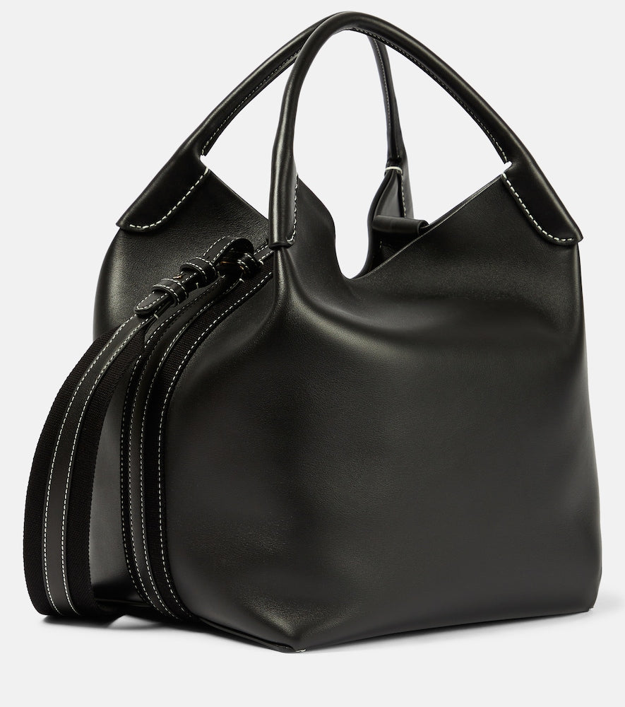 Loro Piana Bale Large leather tote bag