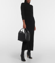 Loro Piana Bale Large leather tote bag