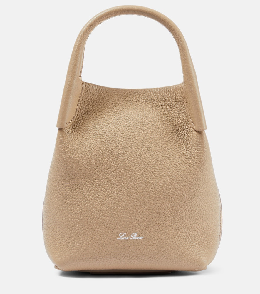 Loro Piana Bale Micro leather tote bag - Loro Piana Bale Micro 皮革托特包