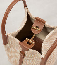 Loro Piana Bale Small checked bucket bag