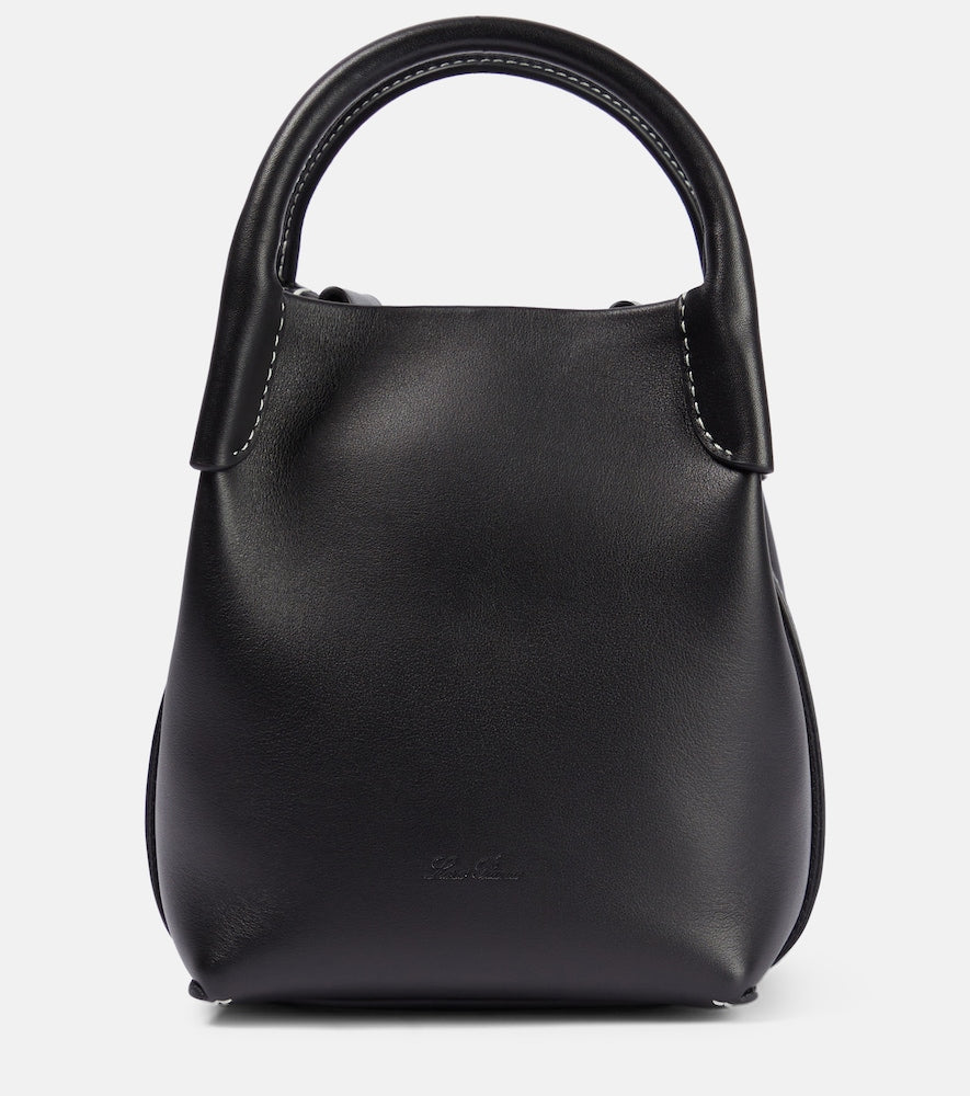 Loro Piana Bale Small leather bucket bag - Loro Piana Bale 小号皮革水桶包