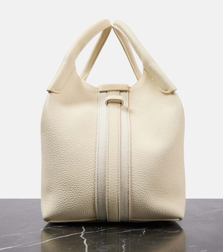 Loro Piana Bale Small leather shoulder bag