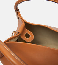 Loro Piana Bale leather shoulder bag