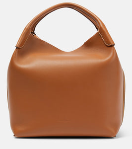 Loro Piana Bale leather shoulder bag. Shop Loro Piana Tote Bags for women now.
