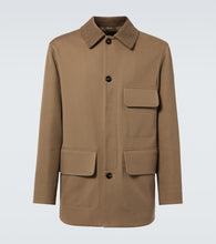 Loro Piana Barth cotton peacoat