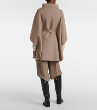 Loro Piana Belted cashmere cape