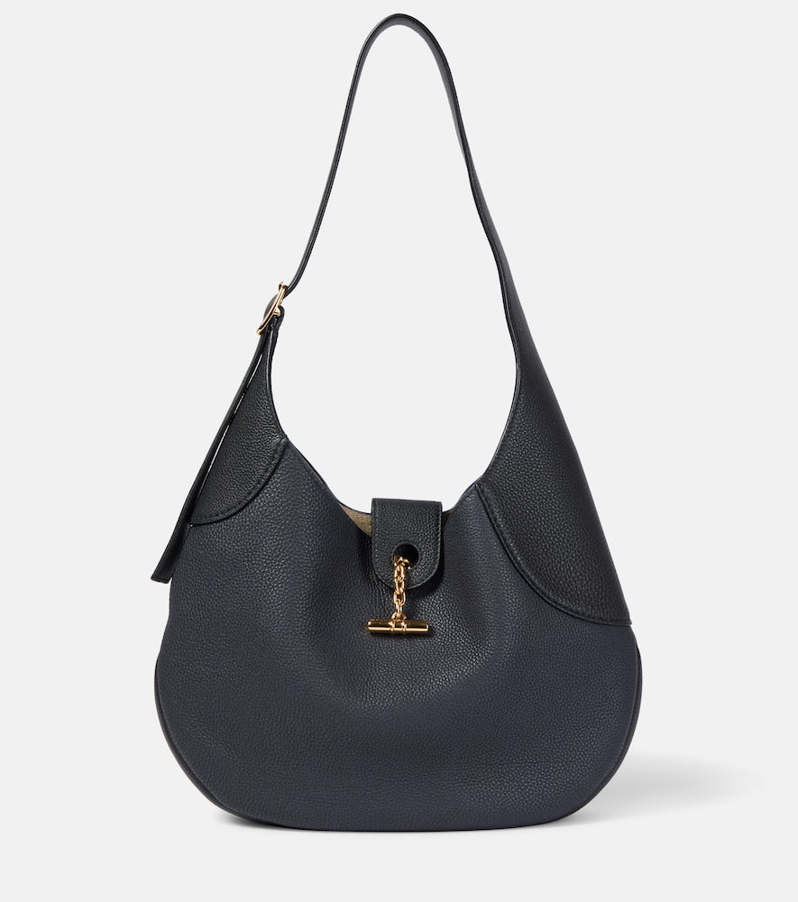 Loro Piana Bobbin Medium leather shoulder bag - Loro Piana Bobbin 中号皮革单肩包