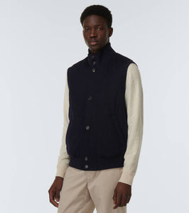 Loro Piana Carry reversible cashmere vest