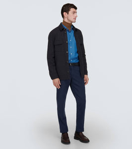 Loro Piana Cashmere-blend overshirt