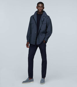 Loro Piana Cashmere-lined Traveller Windmate jacket