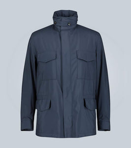 Loro Piana Cashmere-lined Traveller Windmate jacket