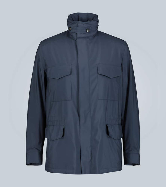 Loro Piana Cashmere-lined Traveller Windmate jacket