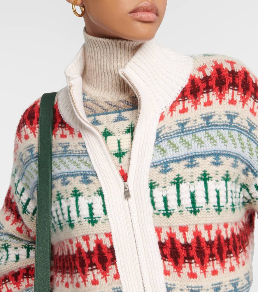 Loro Piana Cashmere zip-up sweater