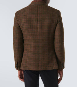 Loro Piana Checked wool blazer