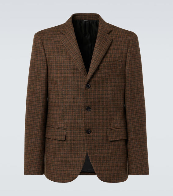 Loro Piana Checked wool blazer