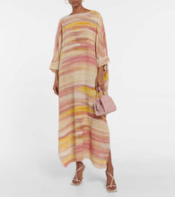 Loro Piana Cillia printed silk georgette kaftan