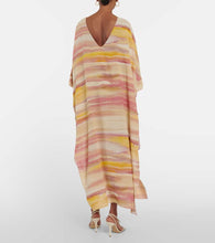 Loro Piana Cillia printed silk georgette kaftan